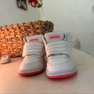 Kids adidas sneakers.